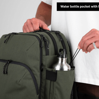 Best Travel Backpack With Water Bottle Holder