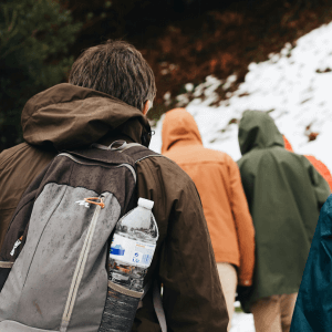 Travel Backpack with water holder